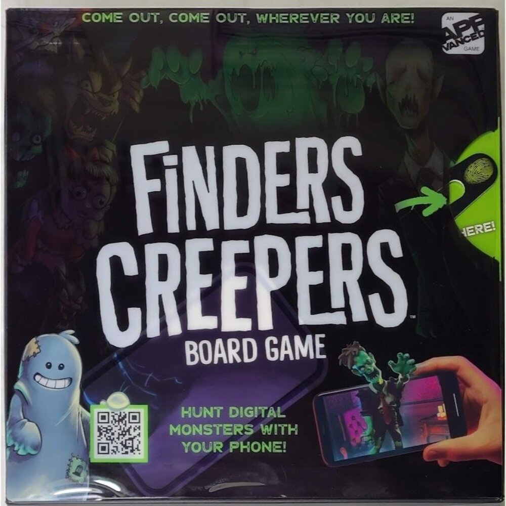 Finders Creepers Board Game Micro Games of America Hunt Digital Monsters New